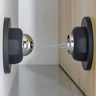 Prendedor Fixador Trava Porta inox Magnético Adesivo Inox