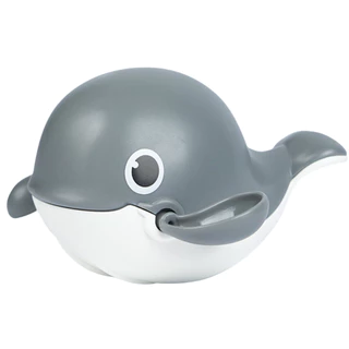 Brinquedo De Banho Baleia Cinza Bebe Com Movimentos Infantil CBS0162 Castela