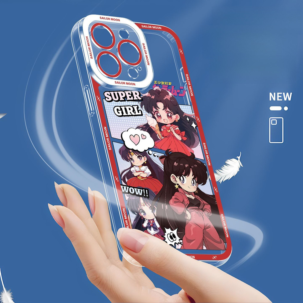 iPhoneアクセサリー sailormoon36 Capa de telefone Sailor Moon para iPhone 13 14 Pro Max 15 Plus 16