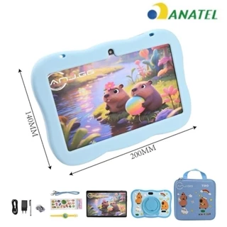 Tablet Android de 7 polegadas com Wi-Fi e capa protetora resistente a quedas e caixa de armazenamento  marisa em Oferta na Shopee