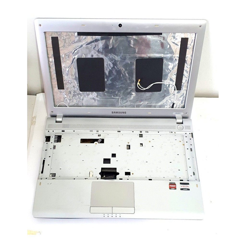 Carcaça Completa Samsung Rv415 Np-rv415l Rv415 Com Dobradiça | Shopee ...