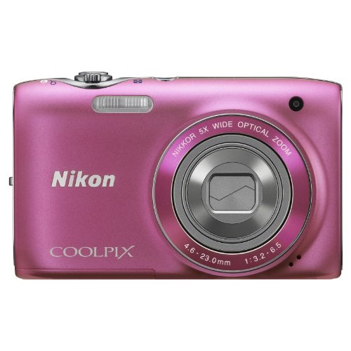 【美品】 ニコン　Nikon COOLPIX S3100 フレッシュピンク USED]Do Japão [Usado] Câmera digital Nikon COOLPIX S3100 Rosa
