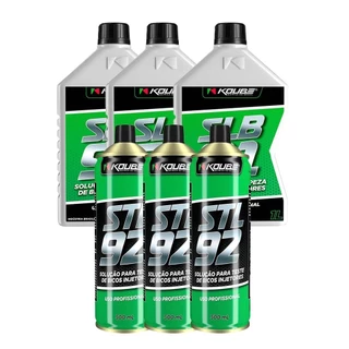 Kit Solução de Limpeza e Teste Para Bico Injetor