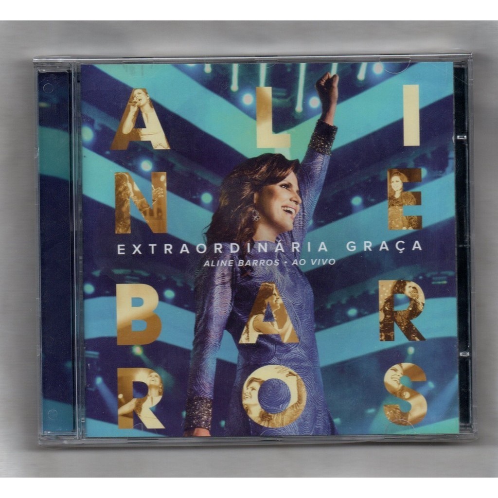 Aline Barros CD Extraordinária Graça Ao Vivo | Shopee Brasil