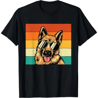 Novo Limitado Retro Vintage Pastor Alemão , Proprietário De Cachorro Amante Canino Camiseta