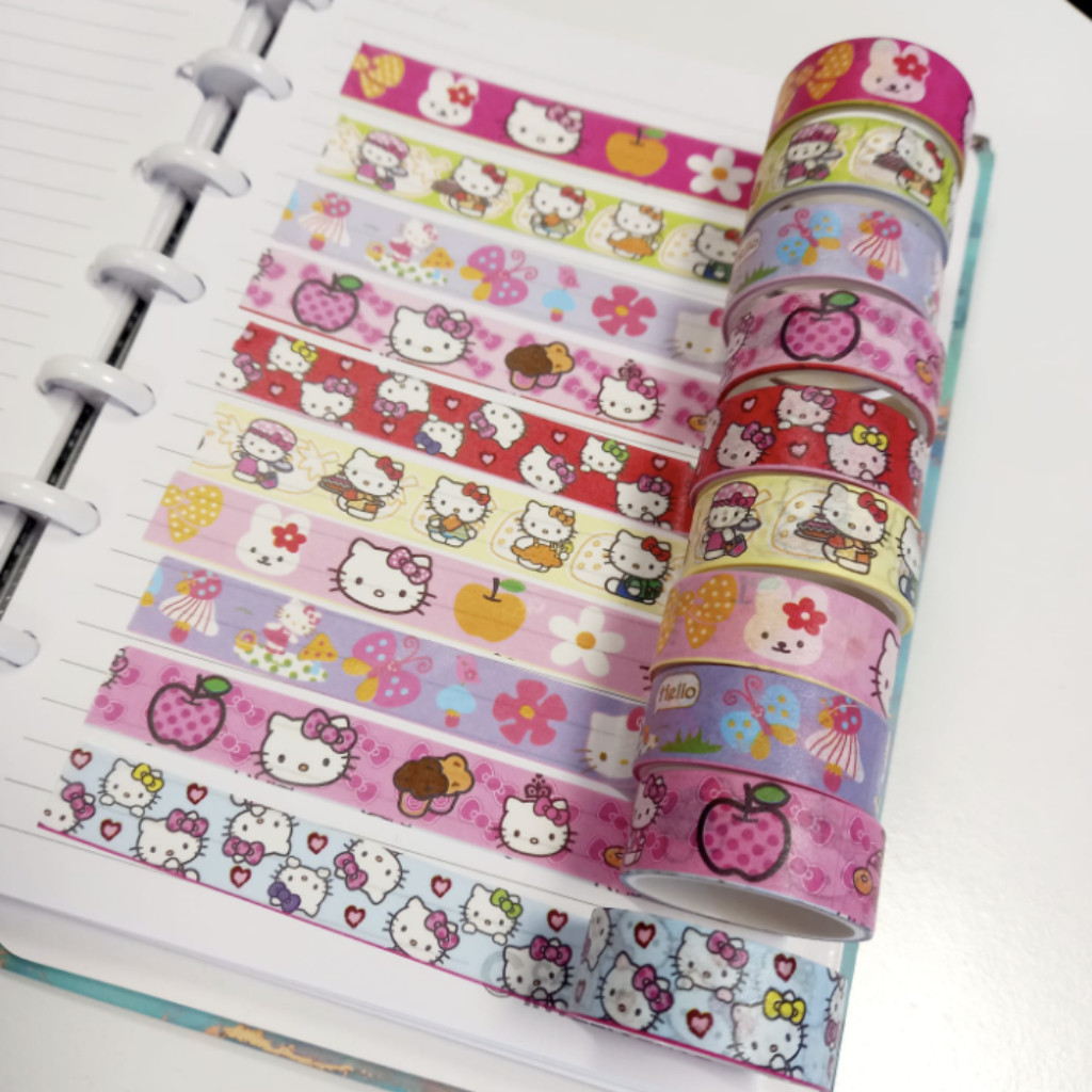 Washi Tape da Hello Kitty | Shopee Brasil