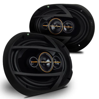 Par Alto Falante Quadrixial 6x9 Pol 260w 4Oh A69 Q Hurricane