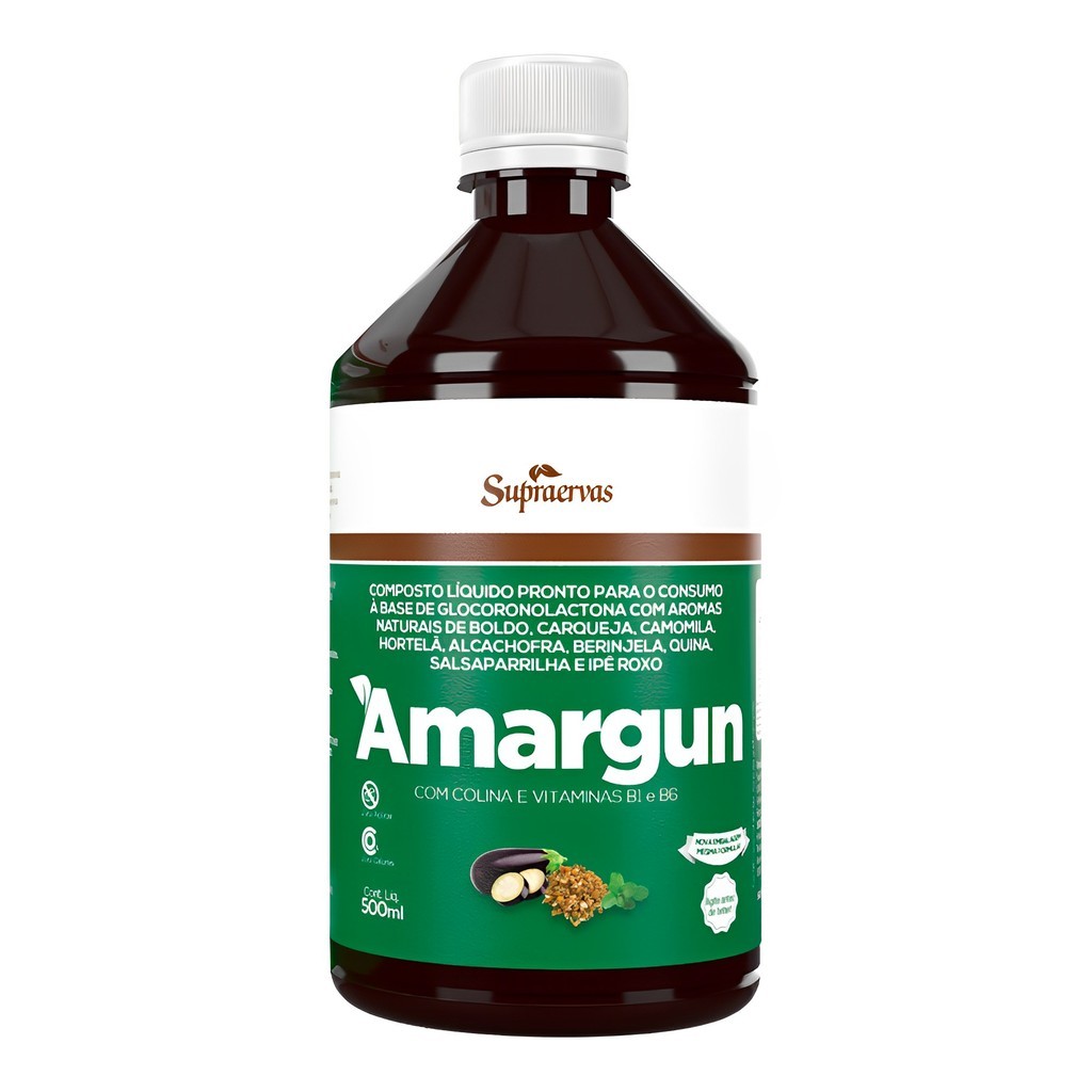 Supra Ervas Chá Amargun 500ml Aromas Naturais | Shopee Brasil