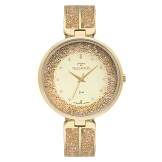 Relógio Technos Feminino Crystal Dourado - 2035MYK/1D