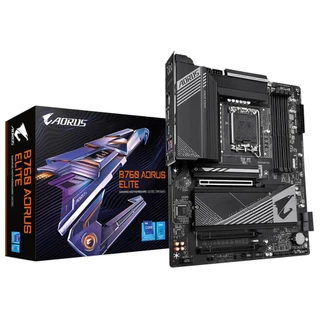 Placa Mãe Gigabyte B760 AORUS ELITE, Chipset B760, Intel LGA 1700, ATX, DDR5