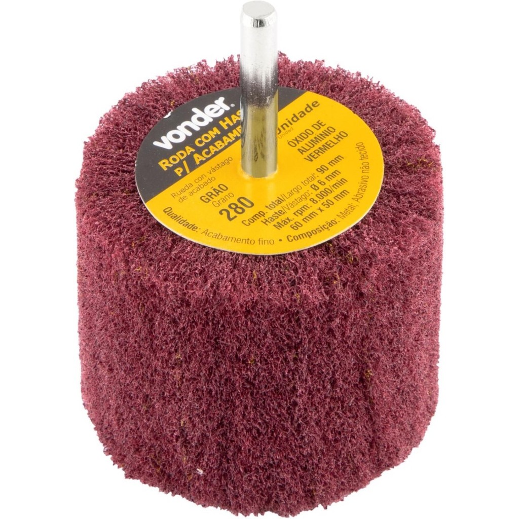 Roda com Haste para Acabamento 60x50 mm G280 Vonder | Shopee Brasil