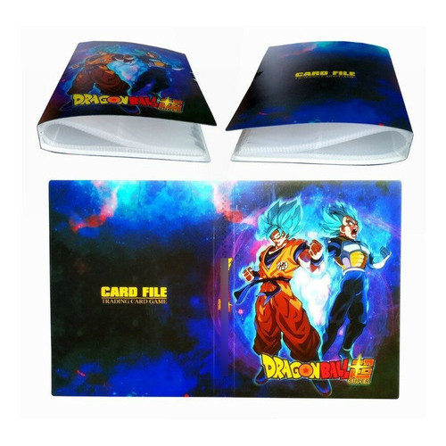 Álbum Oficial Dragon Ball Z Porta 240 Cartas Cards Dbz Álbum Oficial Dragon Ball Z Porta 240 Cartas Cards Dbz