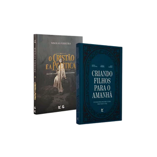 Kit 2 Livros | O Cristão e a Política + Criando Filhos para o amanhã | Nikolas Ferreira em Oferta na Shopee