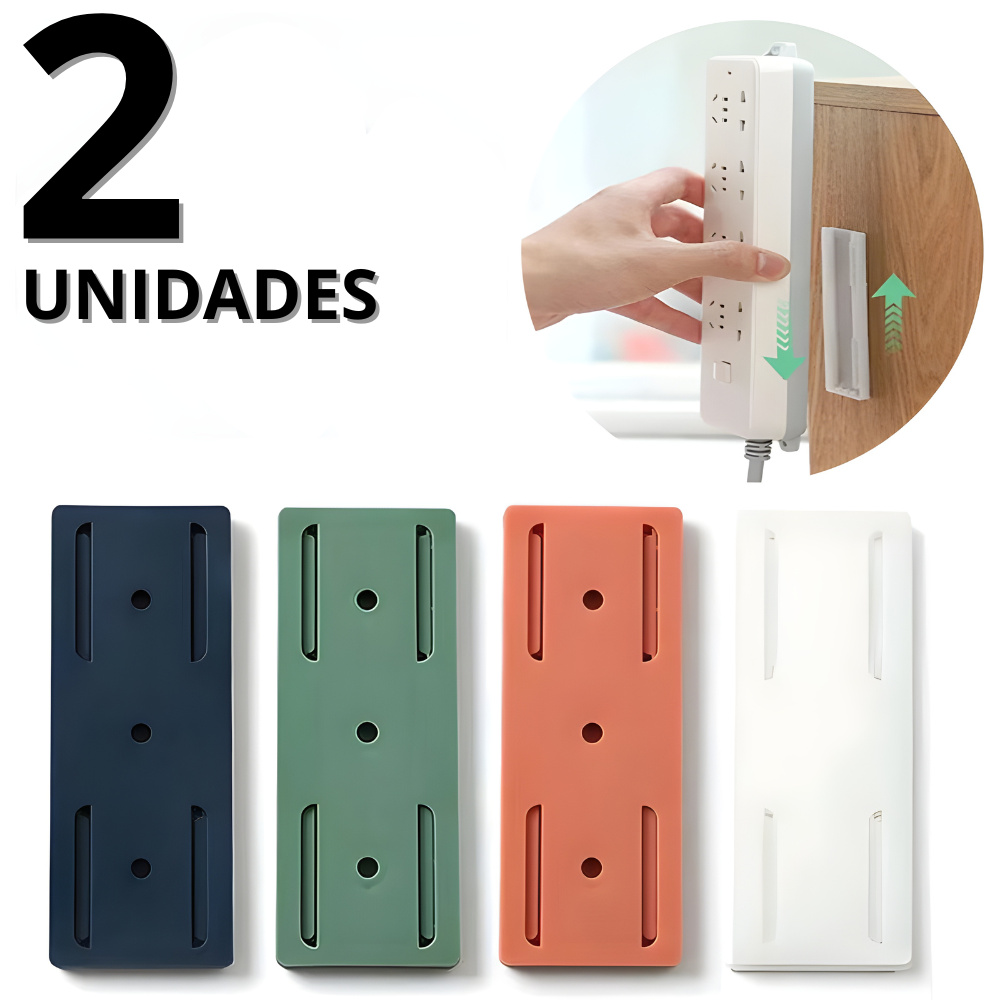 Suporte Para Filtro De Linha Parede Roteador Sem Furo | Shopee Brasil