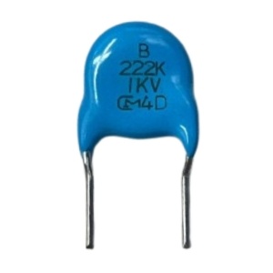 250pc Disc Ceramic Capacitor 222M 4KV 2200pF 0.0022uF Z5U &plusmn; 20% 10 &deg; C 85 &deg; C E