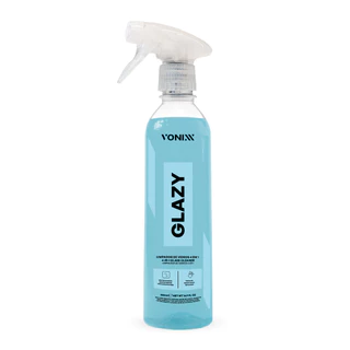 GLAZY 500ML LIMPA VIDROS AUTOMOTIVO VONIXX 4 EM 1 COM REDUTOR DE ATRITO E RISCOS em Oferta na Shopee