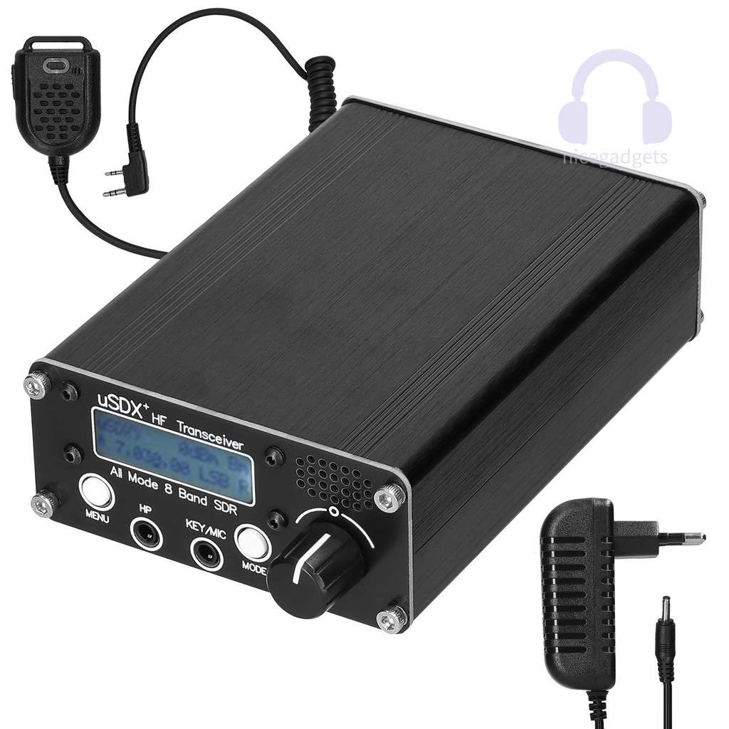 USDR USDX + Plus V2 10/15/17/20/30/40/60/80m 8 Bandas SDR Transceptor ...