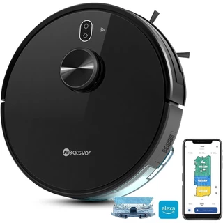 Aspirador de pó robô Neatsvor X600, mapeamento inteligente, varredura, aspiração e limpeza 110V/220V Bivolt