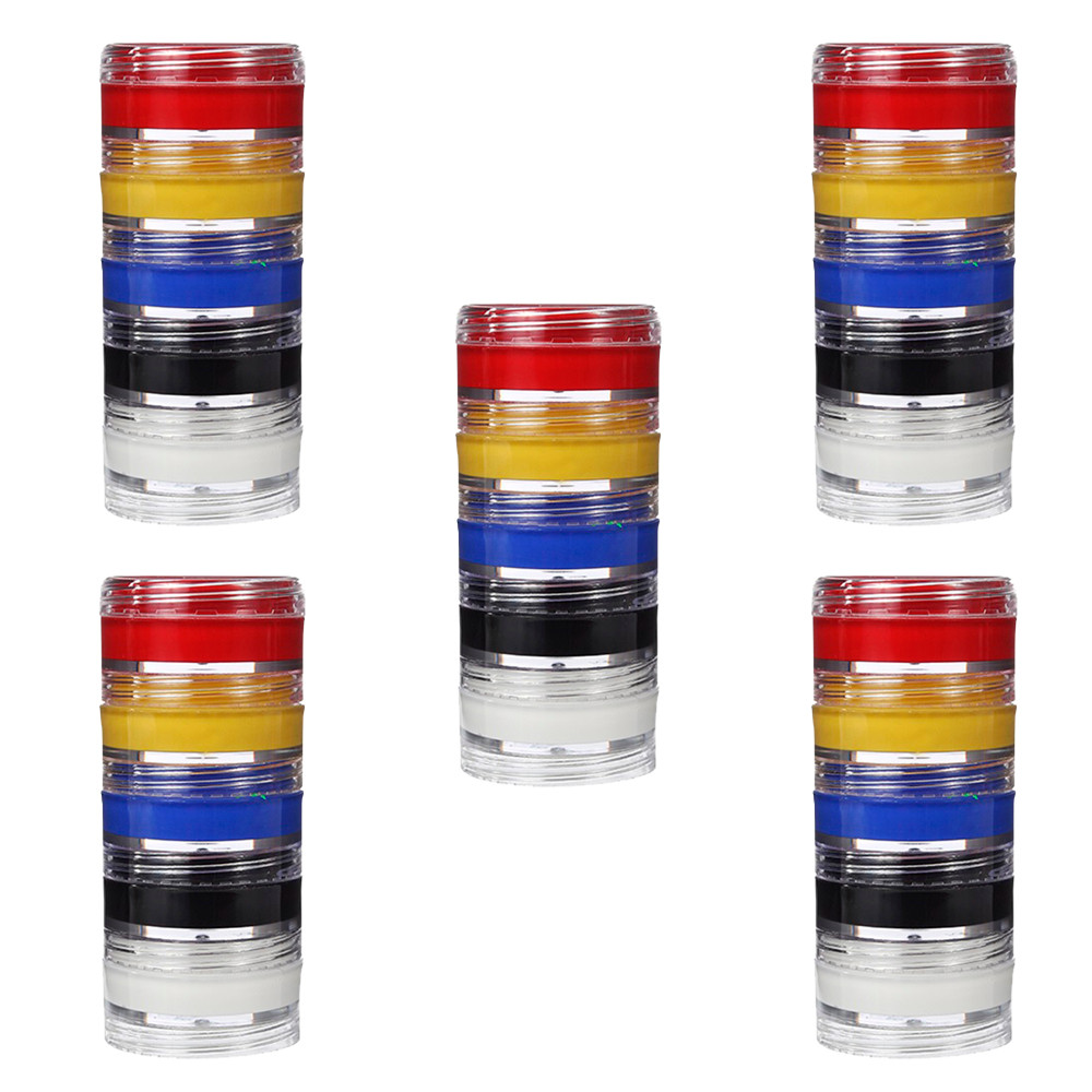 Tinta Facial Cremosa 5 Cores Color Make - 5 Kits | Shopee Brasil