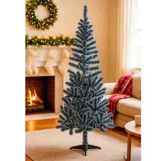 Árvore De Natal Nevada Ou Branca Grande 1,50m/1,80m/2,10m/2,40m Até 600 Galhos