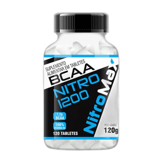 Bcaa 1.200mg 120 Tabletes - Nitromax