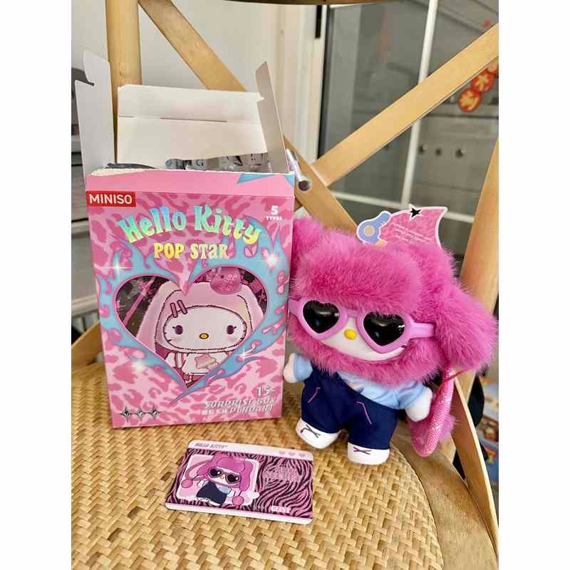 Novo produto Hello Kitty popstar Series Vinil Plush Mystery Box