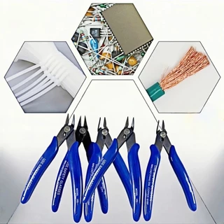 Kit 5 Alicates Corte Rente Diagonal De Precisão Desencapador
