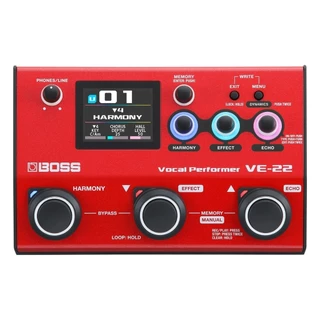 Pedal De Efeitos Boss Ve22 Vocal Performer Potencializador em Oferta na Shopee
