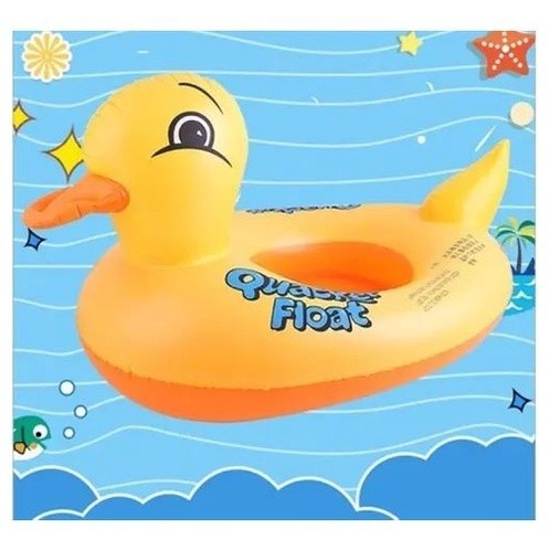Boia Para Bebê Forma de Pato Bote Fralda Piscina Criança de 1 a 5 anos ...