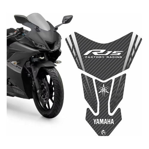 Protetor De Tanque Tankpad Nova R15 Yamaha 2024 Y590
