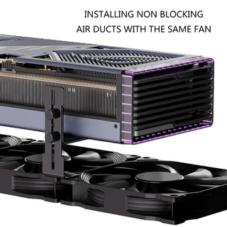 Placa Gráfica De Alumínio Ajustável BT Suporte Para GPU Sag
