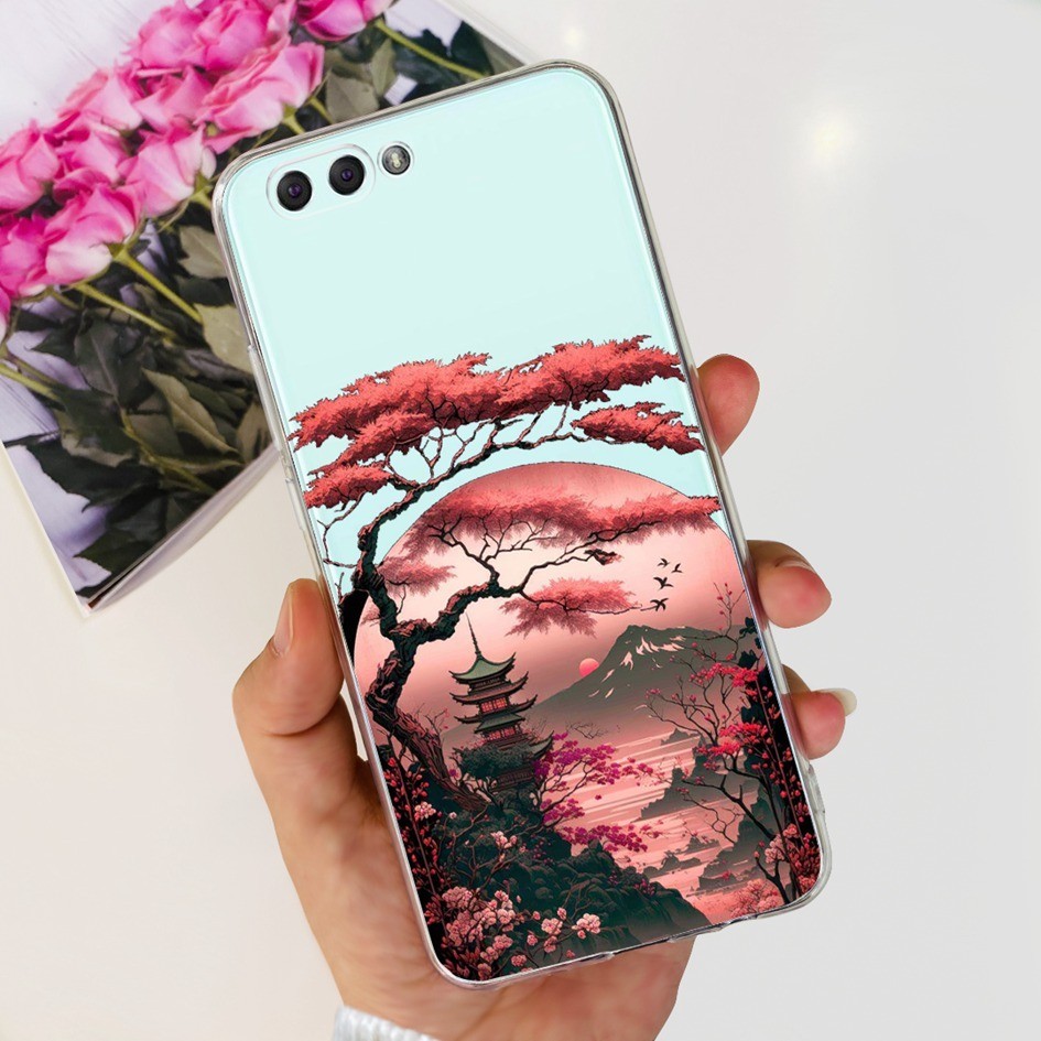 Cover Per ASUS ZenFone 4 ZE554KL, Custodia Morbida In TPU Trasparente Con Stampa Palloncino, Antigraffio, Con Stilo Incluso