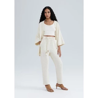 Calça Feminina Carrot Cintura Alta Hering