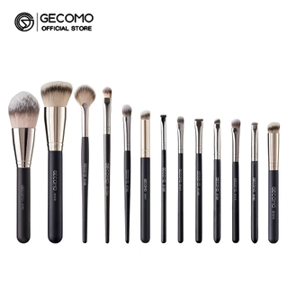 GECOMO Escova Profissional De Maquiagem Foundation De Pó Para Sombra