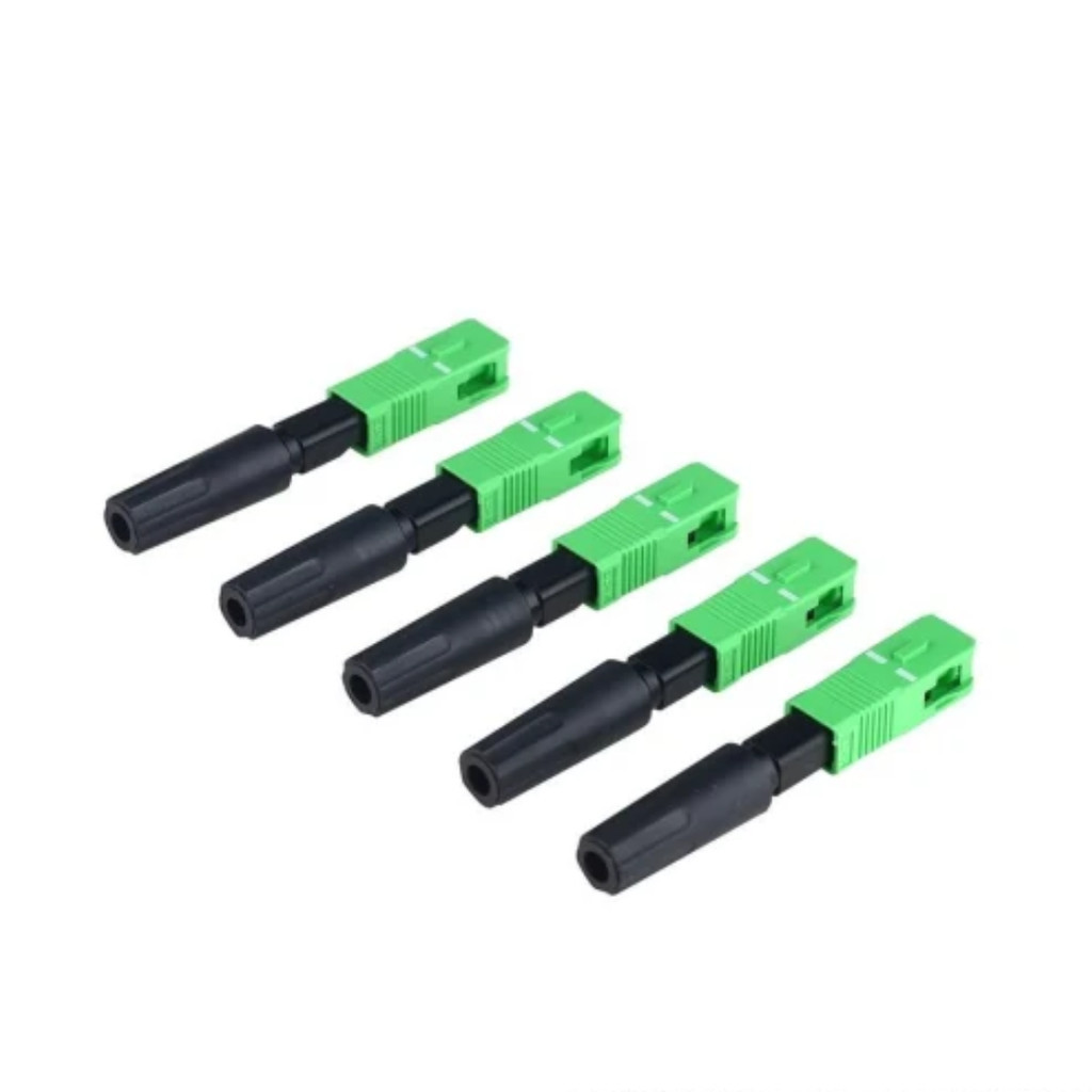 Kit com 5 conectores opticos SC/UPC SC/APC FTTH Novo + NF-e | Shopee Brasil