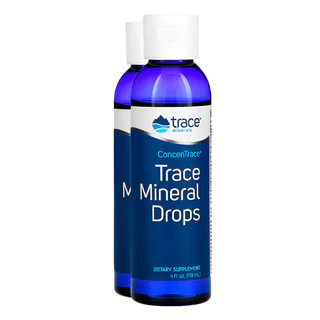 Kit 2x Trace Minerals Gotas ConcenTrace Trace Mineral Drops 118ml/Made in Usa