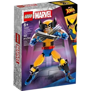 LEGO Marvel - Figura de Construção do Wolverine - 327 Peças - 76257