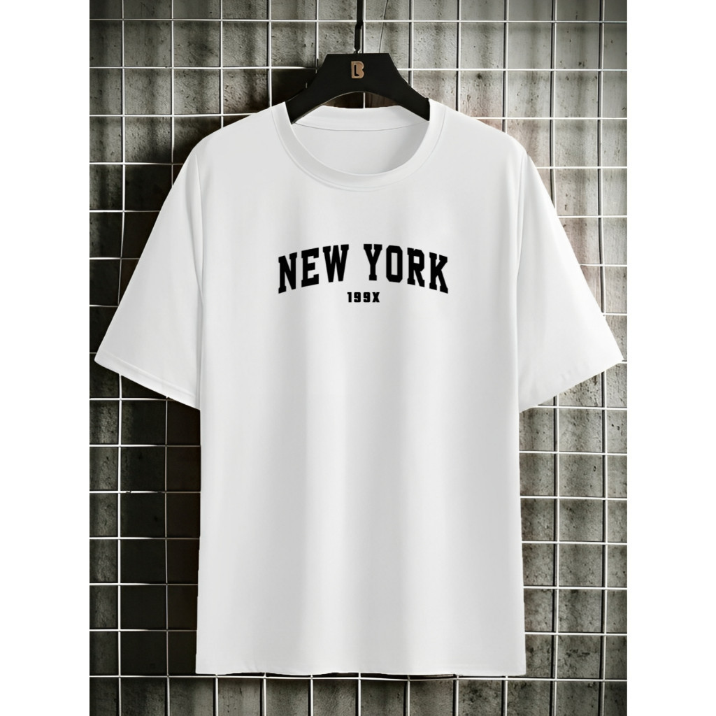 Camiseta New York 199X Estampada Masculino Unissex Promoção
