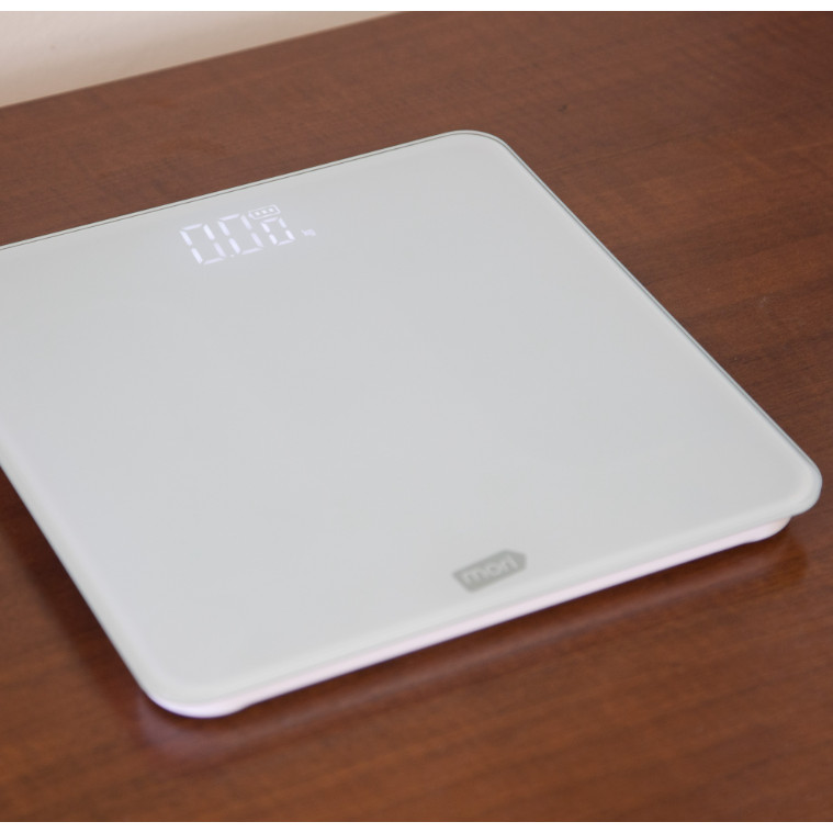 Balança Digital Vision W Branca Display de LED MR1069 Mori | Shopee Brasil