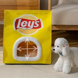 Novo Saco Criativo De Batata Para Gato De Sono Profundo Cama Dobrável Removível Animal De Estimação De Dormir Pequeno De Cachorro Caverna