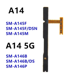 Para Samsung Galaxy A14 4G 5G A145 A146 A145F A146P Volume De Energia Do Telefone Botão Liga/Desliga Peças De Cabo Flexível Interno