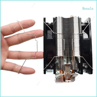 Renala Fan Clip 8 9 12 Para cm Montagem Ventilador Coolers CPU Clipe Aço Fácil Inst