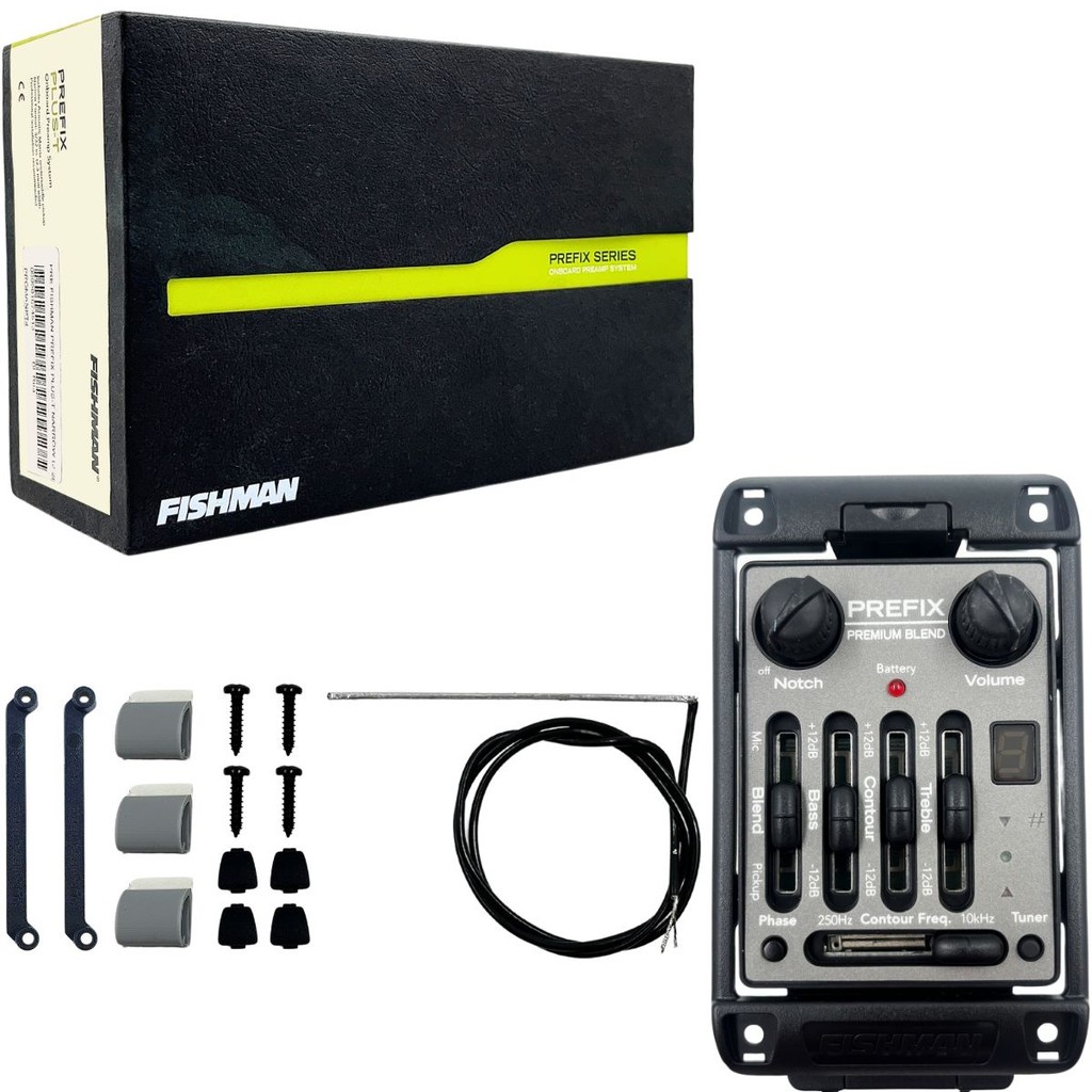 Pré Equalizador Fishman Prefix Premium Blend PRO-MAN-AP7
