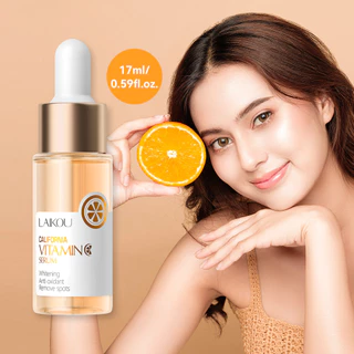 LAIKOU Vitamina C Soro Brilhante Essência Anti Envelhecimento Remove Rugas Creme Acne Hidratante 17ml em Oferta na Shopee
