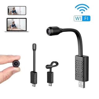 Mini Câmera CCTV V380 Pro Wifi Conecta À Escondida Sem Fio Do Celular em Oferta na Shopee