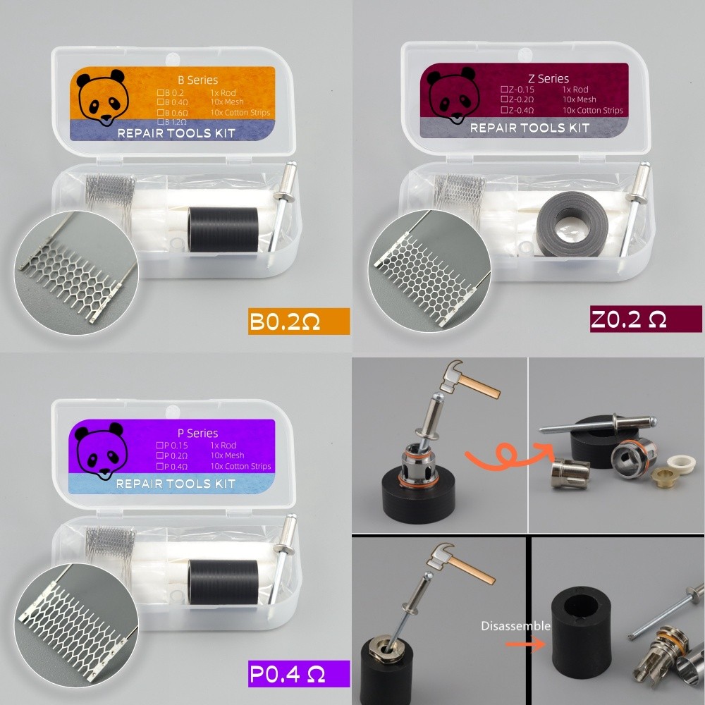 Kit De Ferramentas De Reparo De Reforço De Bobina Série De Malha B/P/Z RBK Conjunto De Substituição Para Reconstrução 0.15/0.2/0.4/0.6/1.2
