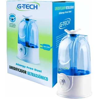 Umidificador Ultrassônico Allergy Free Dual 3l Gtech