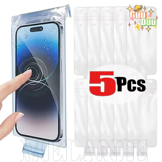 Bolsa Transparente Para Telefone À Prova D'água-Protetora Subaquática-Tela Selada , De Chuva E Tocável-Capa Celular Com 