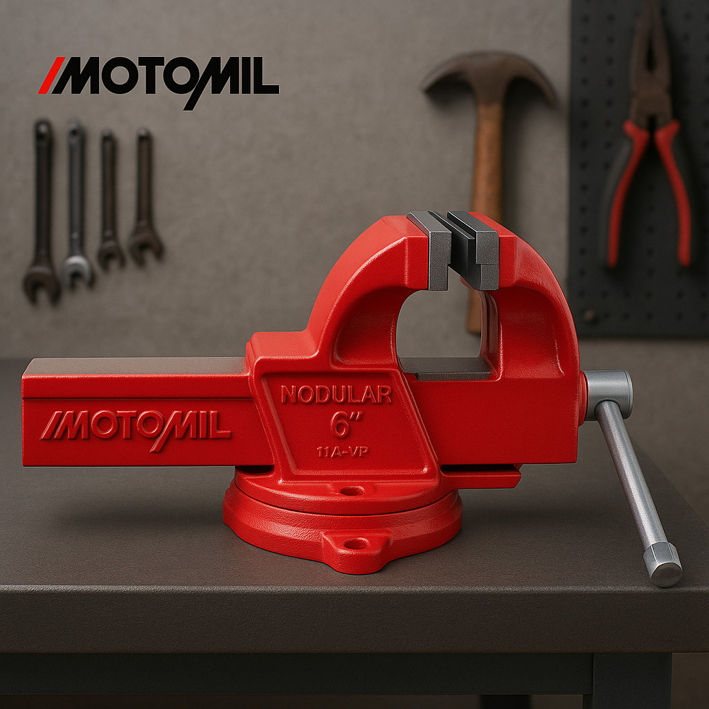 Torno Morsa Nº4 Abertura 150mm TB400P Robusto e Preciso para Uso Profissional - Motomil