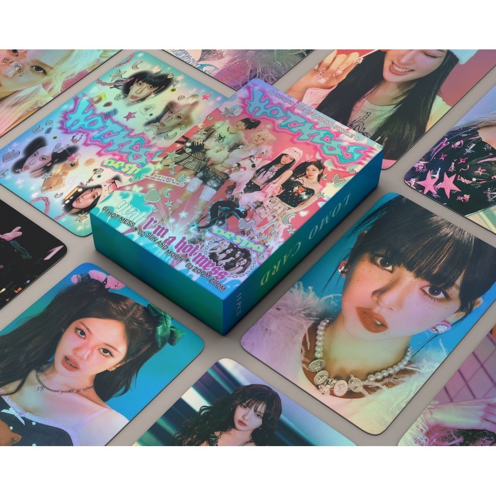 Aespa Merch 55-PC Aespa Armageddon Album Photocard Set - KARINA